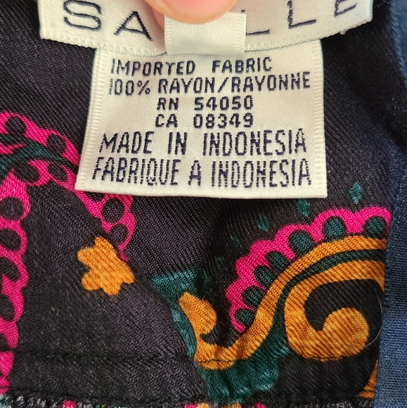 Vintage Rena Rowan Paisley Skirt - Picture 5 of 5